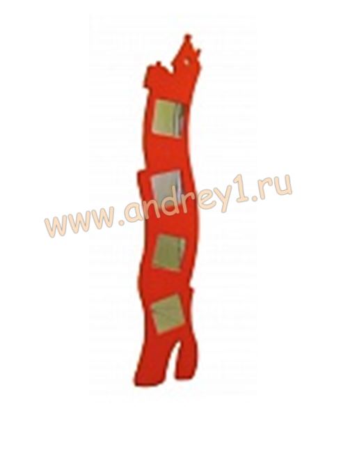 Декоративный элемент с зеркальными вставками "Башенка"